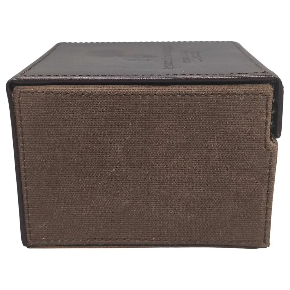 Cutter & Buck Leather Coaster Set of 6 American Home Mortgage Storage Box‎